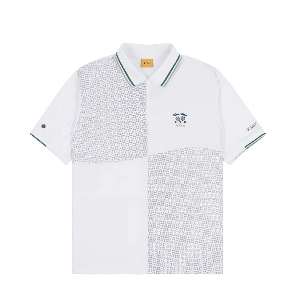 Dime Court Polo - White