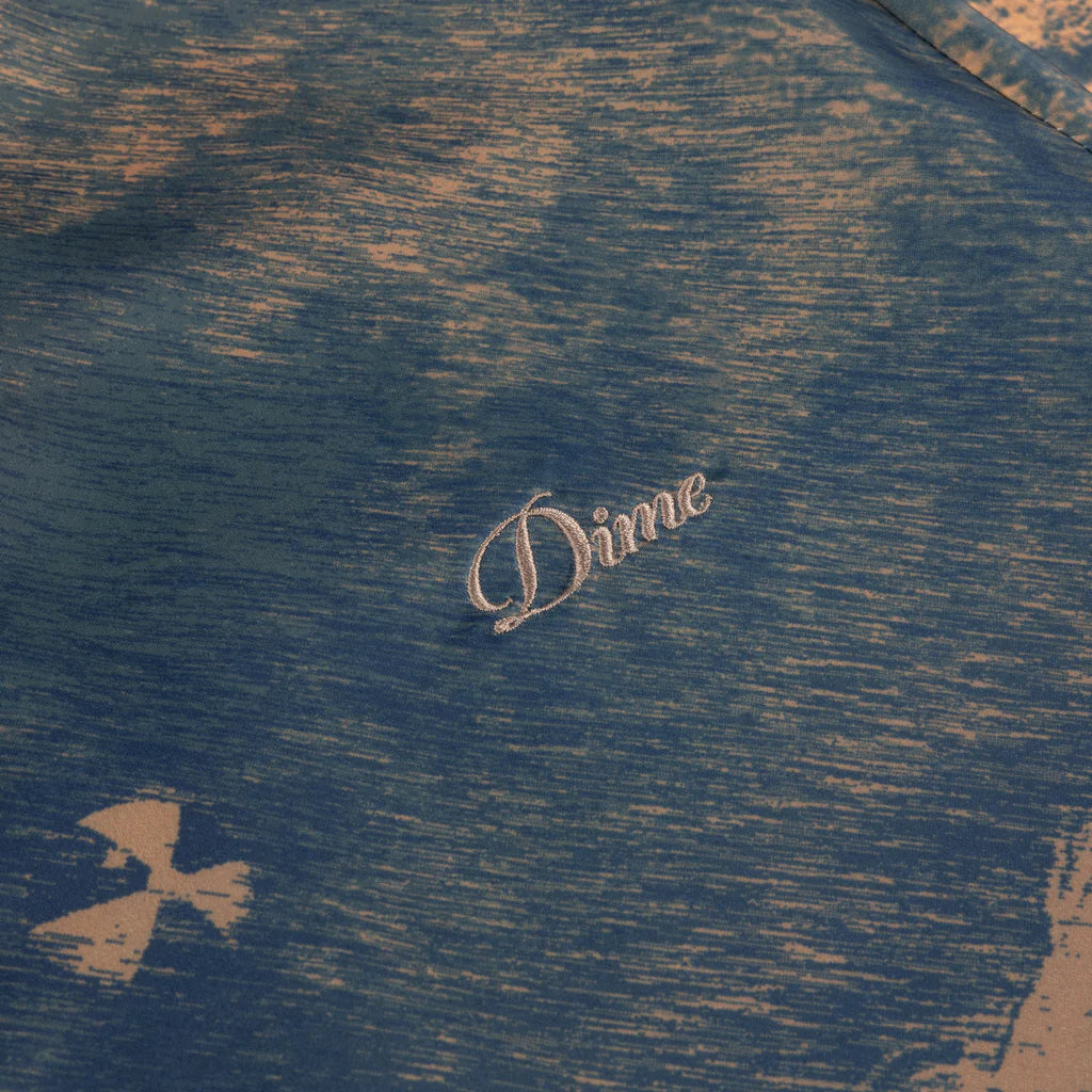 Dime Day Off Button Up - Peach