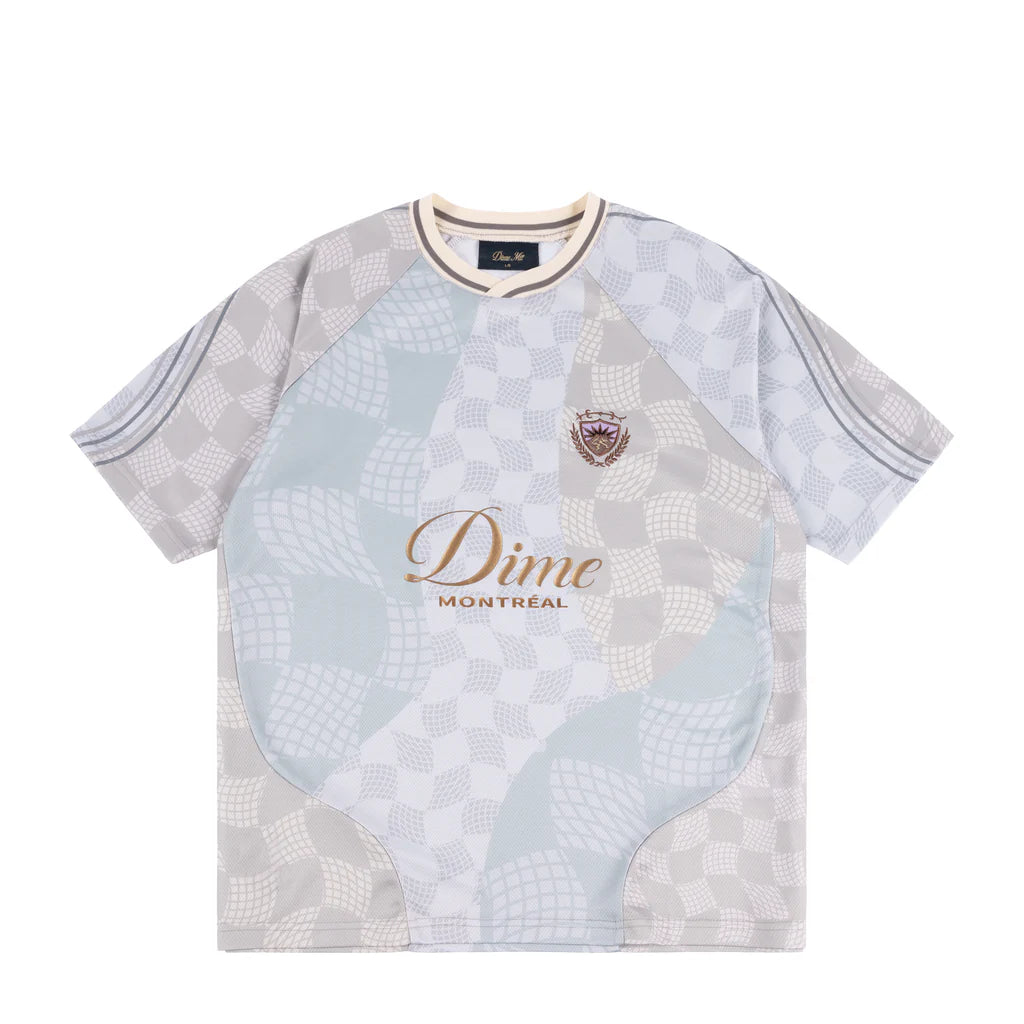 Dime Checkered Home Jersey - Cream