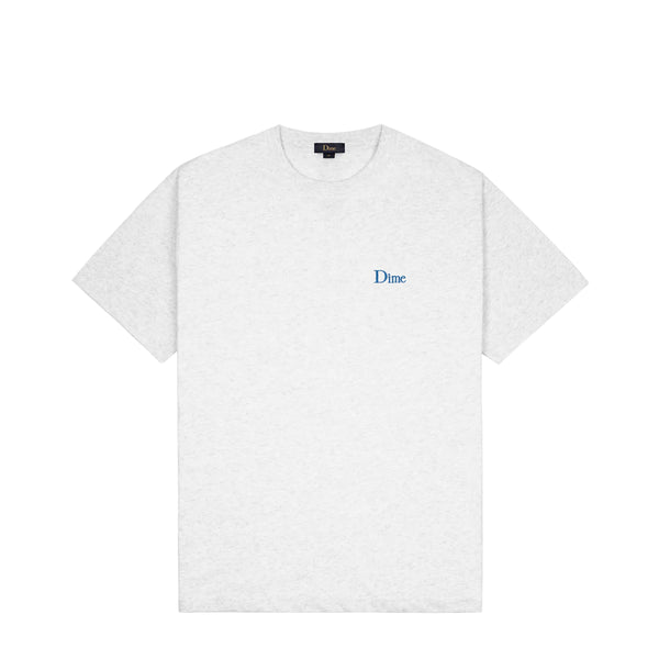 Dime Classic Small Logo T-Shirt - Ash