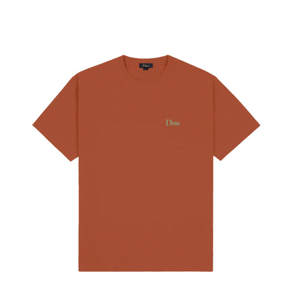 Dime Classic Small Logo T-Shirt - Bronze