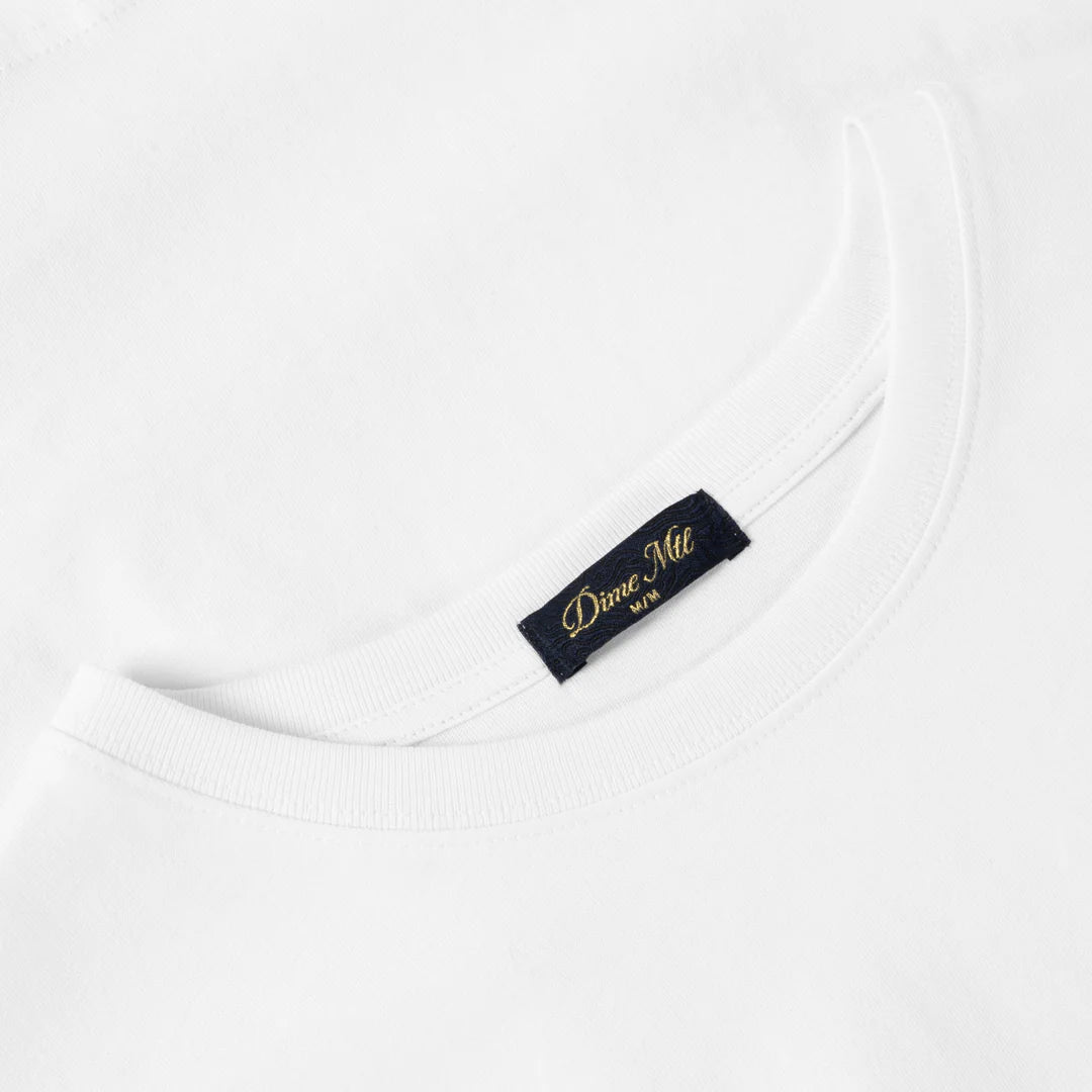 Dime Classic Veins LS T-Shirt - White