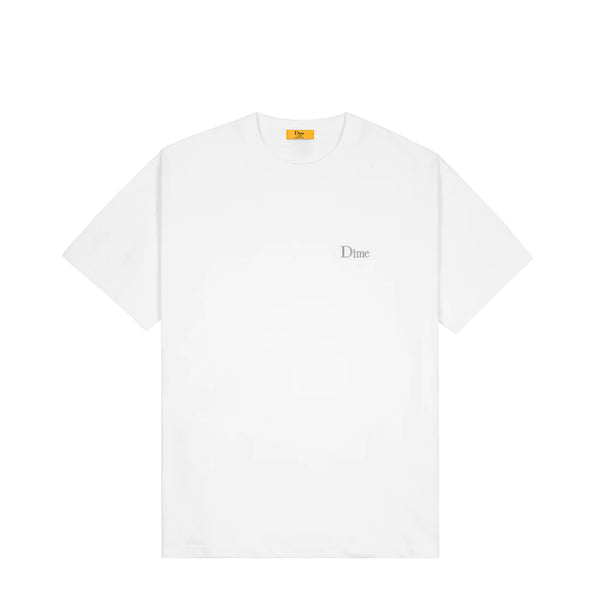 Dime Small Logo T-Shirt - White