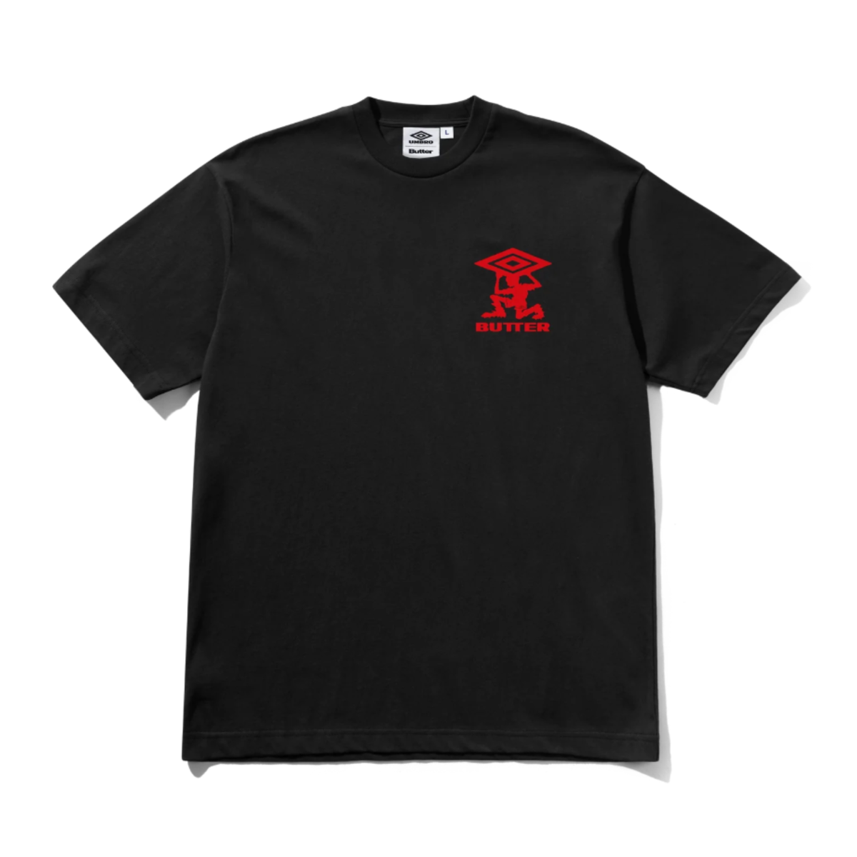 Butter Goods x Umbro Diamond Terrain Tee - Black