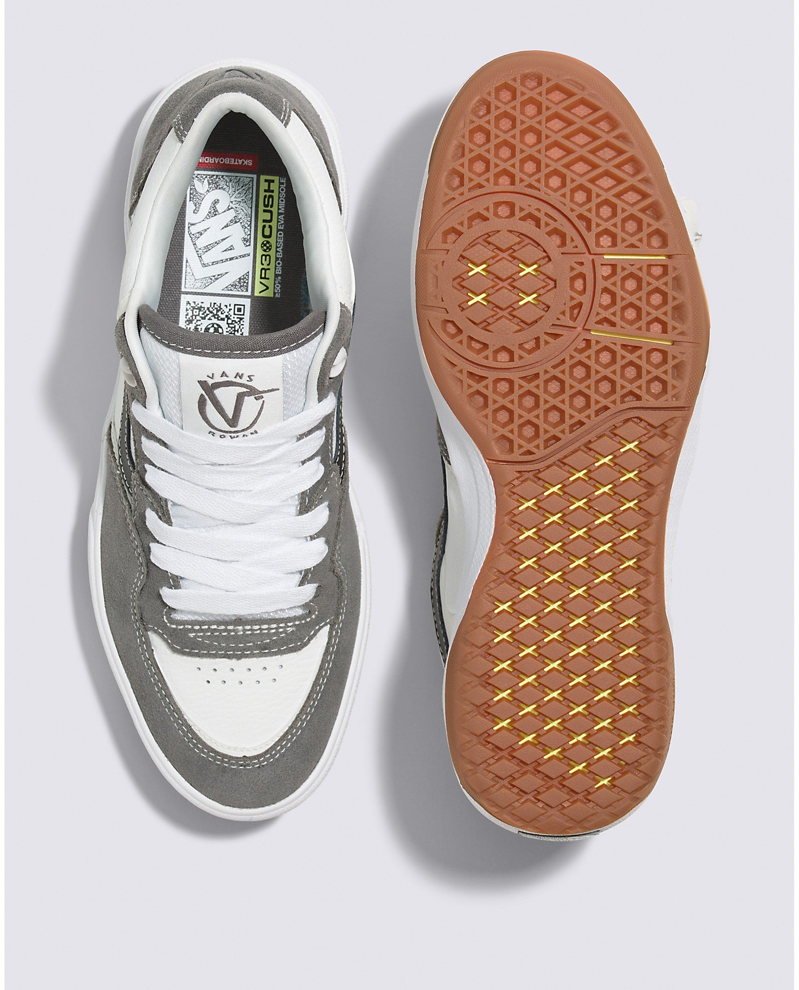 VANS ROWAN 2 - GREY/WHITE