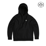 Working Class Monogram Embroidery Hoodie - Black/White Gold