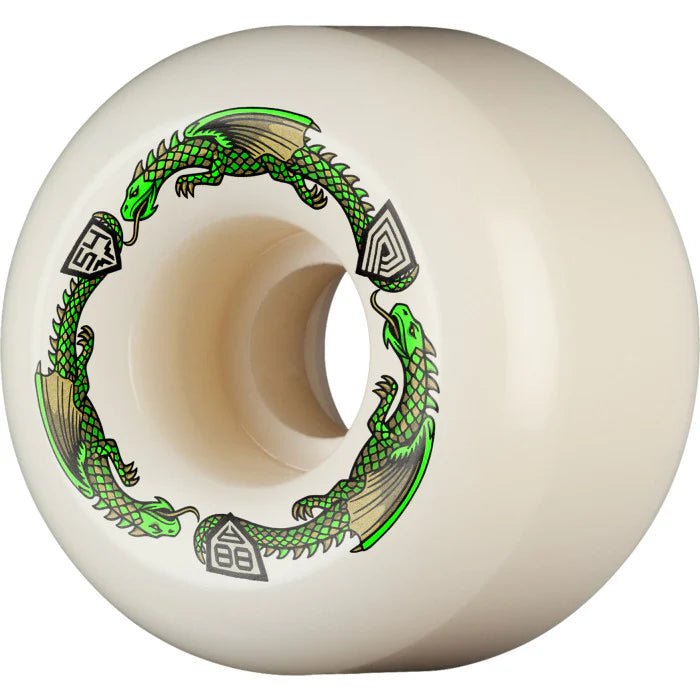 POWELL PERALTA - DRAGON FORMULA WHEELS A2 88A GREEN (54MM X 39MM)