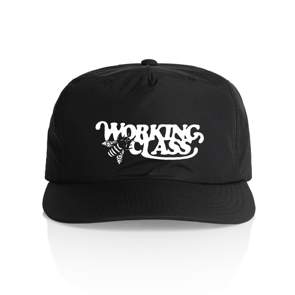Working Class Worker Bee Surf Cap - Black/White