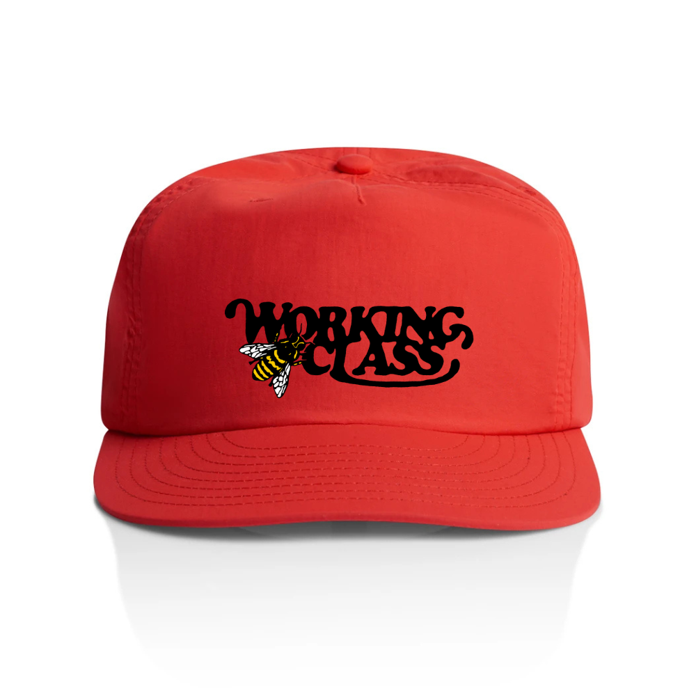 Working Class Worker Bee Surf Cap - Fire