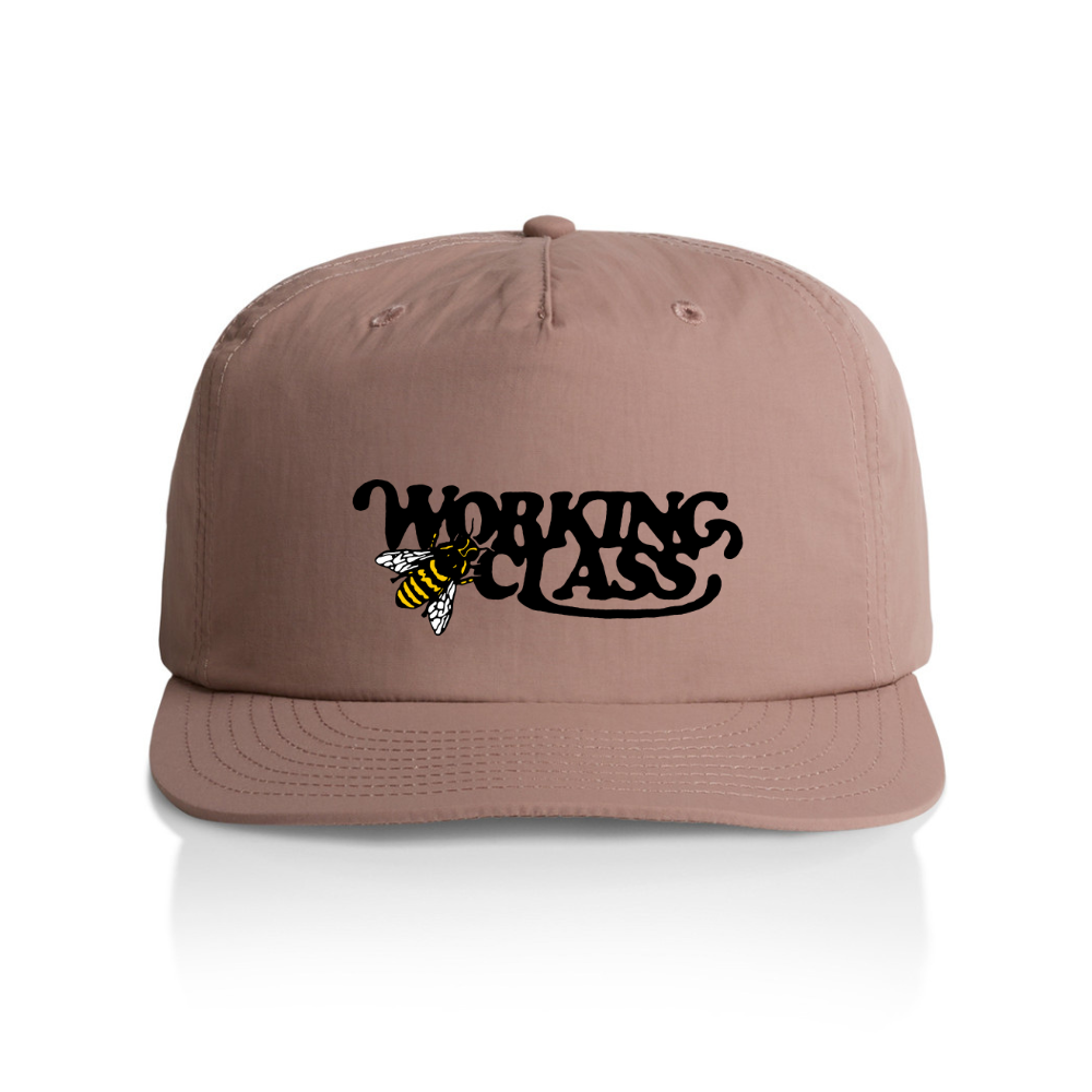 Working Class Worker Bee Surf Cap - Hazy Pink