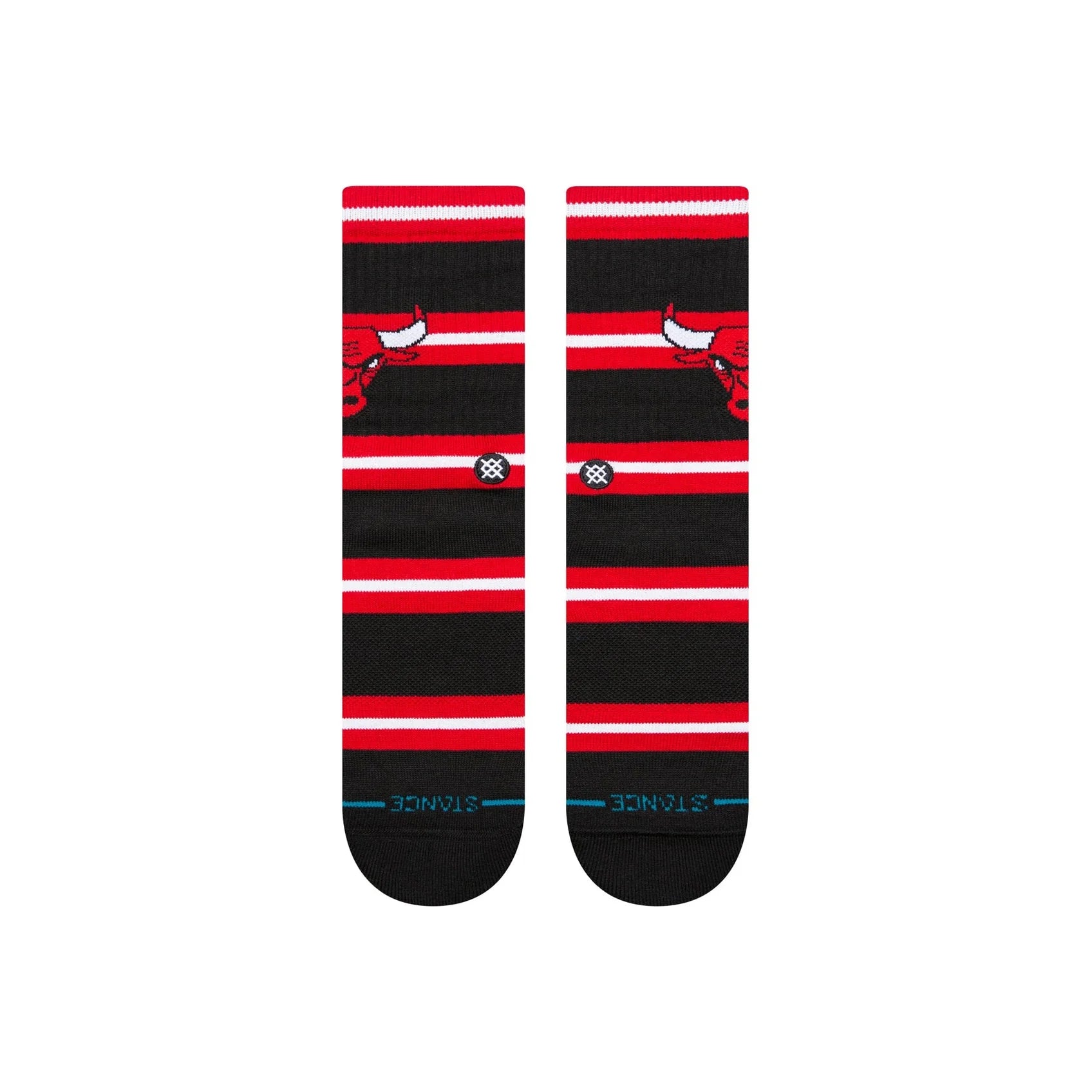 Stance NBA Prep Chicago Bulls Sock - Black/Red