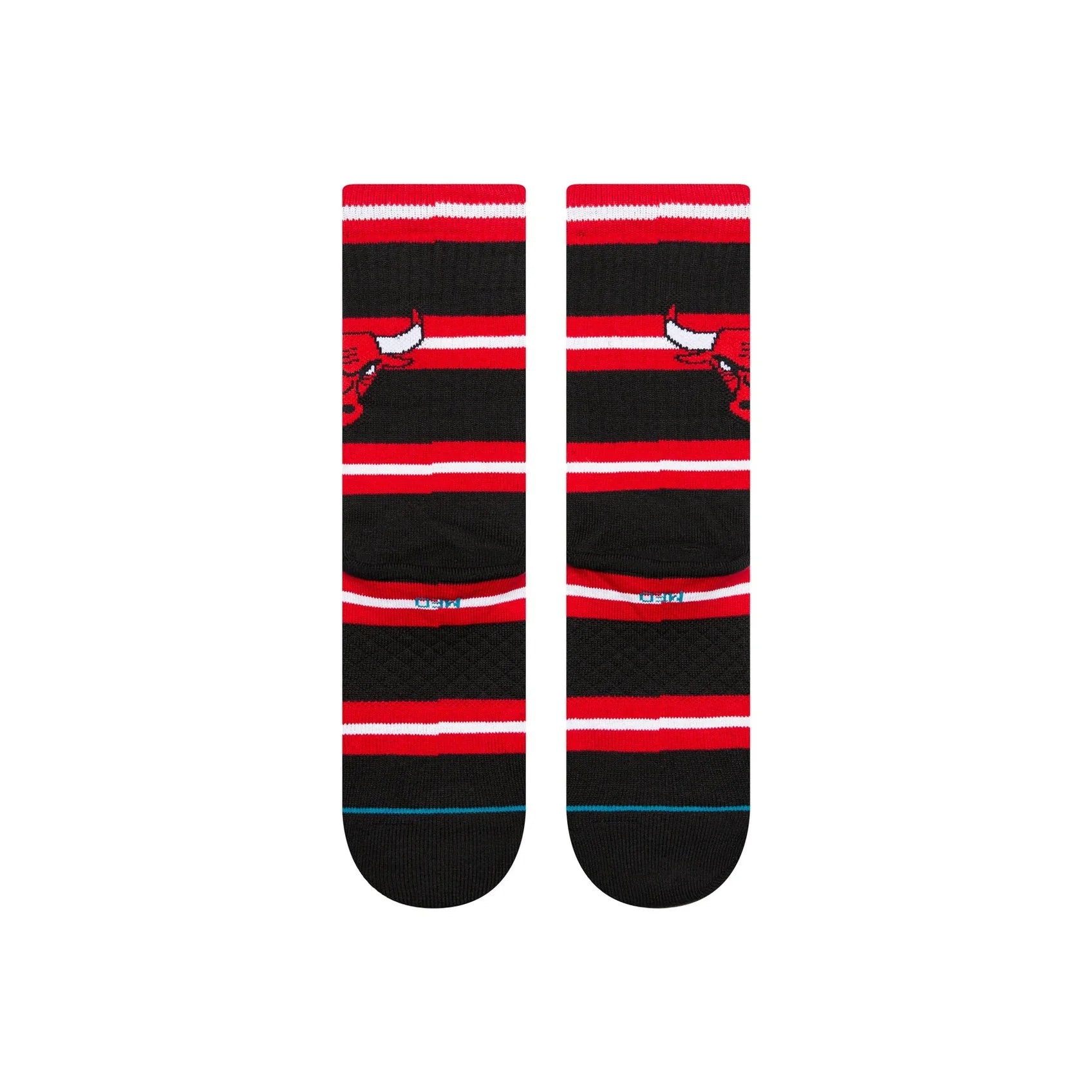 Stance NBA Prep Chicago Bulls Sock - Black/Red