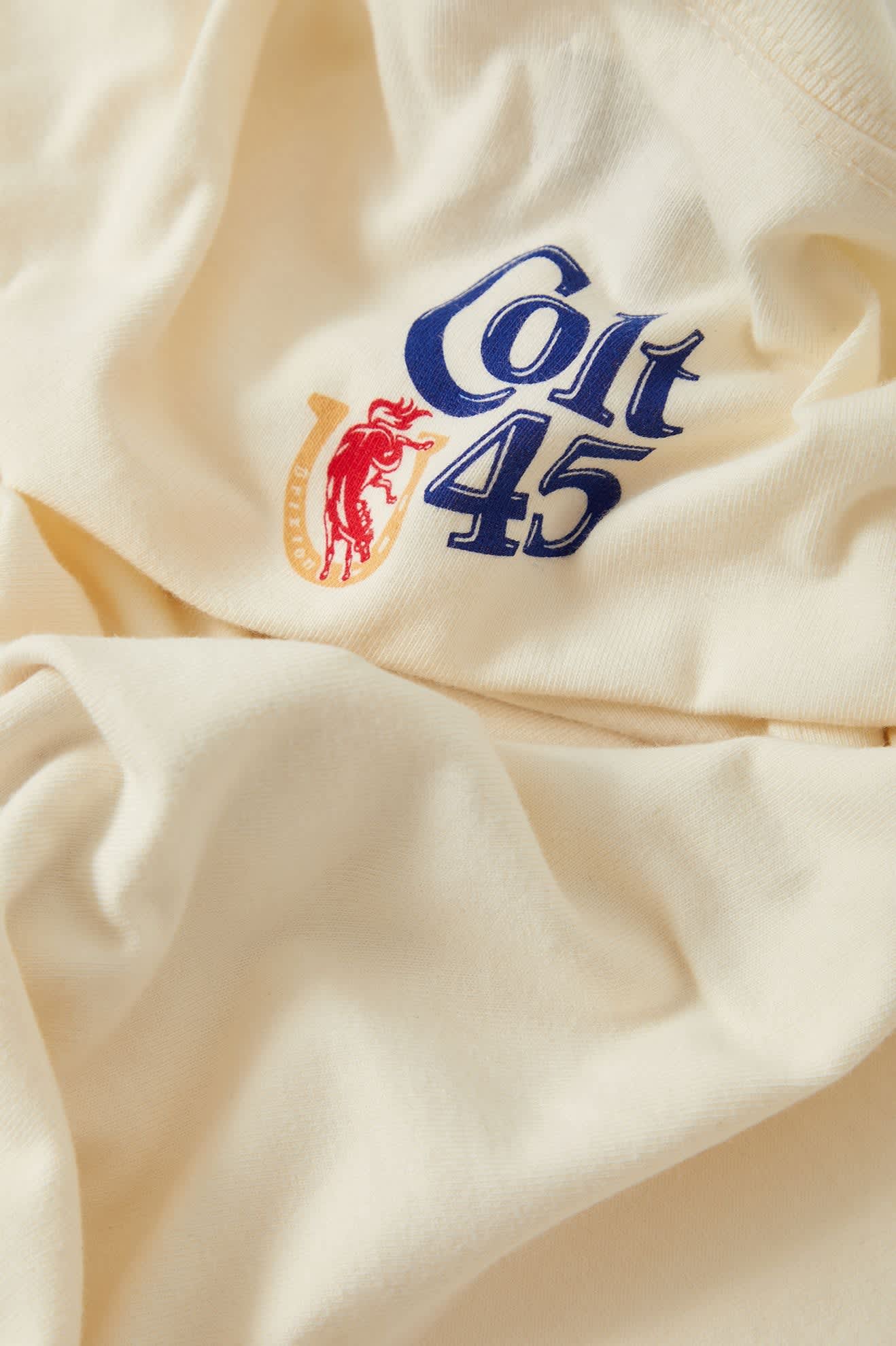 Brixton Colt 45 Forty Oz S/S Oversized Tee - Natural