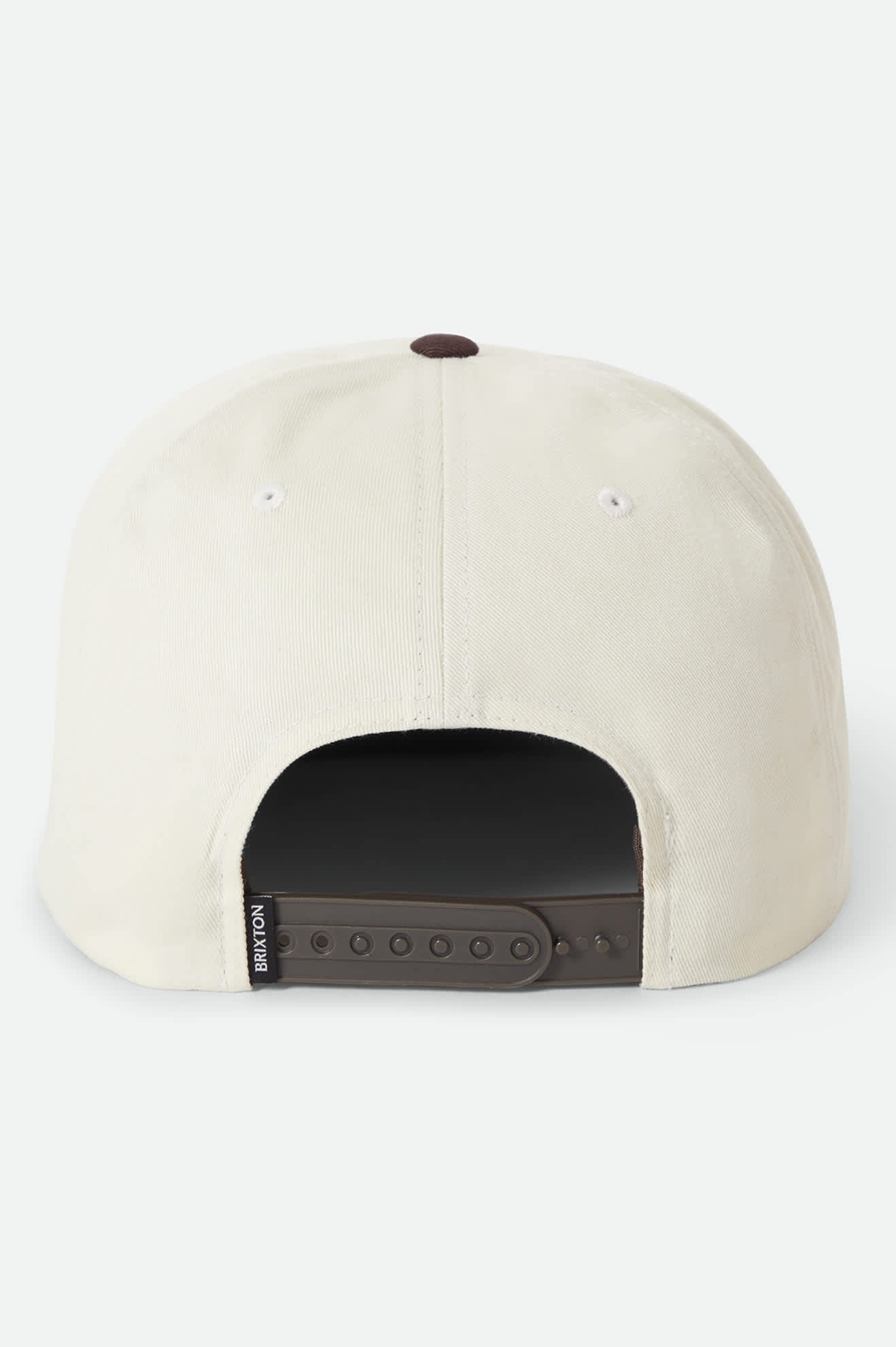 Brixton Catch and Release HP Snapback - Off White/Brown