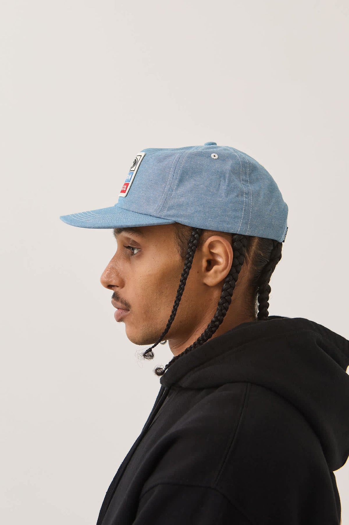 Brixton x Ford Service Dept Snapback - Blue Chambray