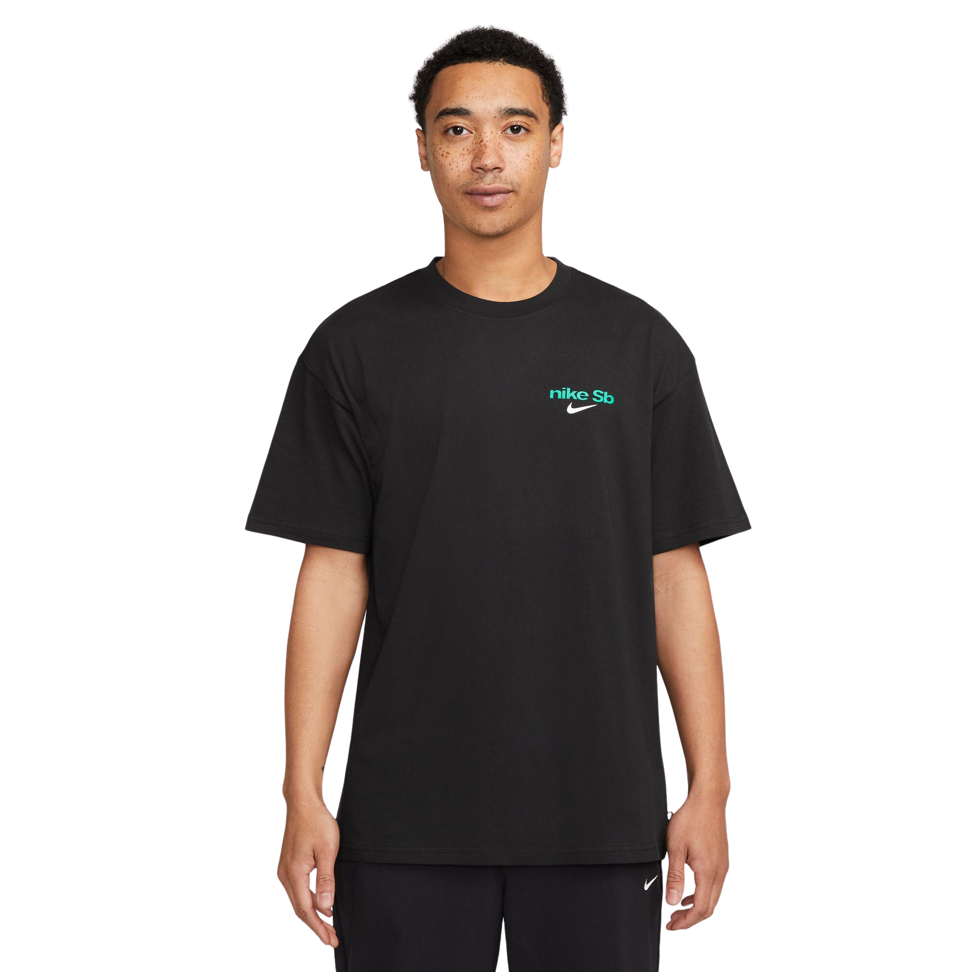Nike SB Stack Logo T-Shirt - Black/Green – Working Class