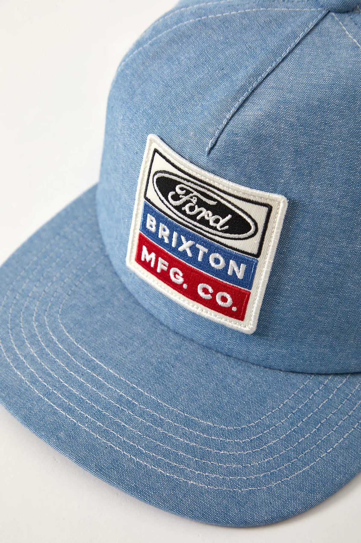 Brixton x Ford Service Dept Snapback - Blue Chambray