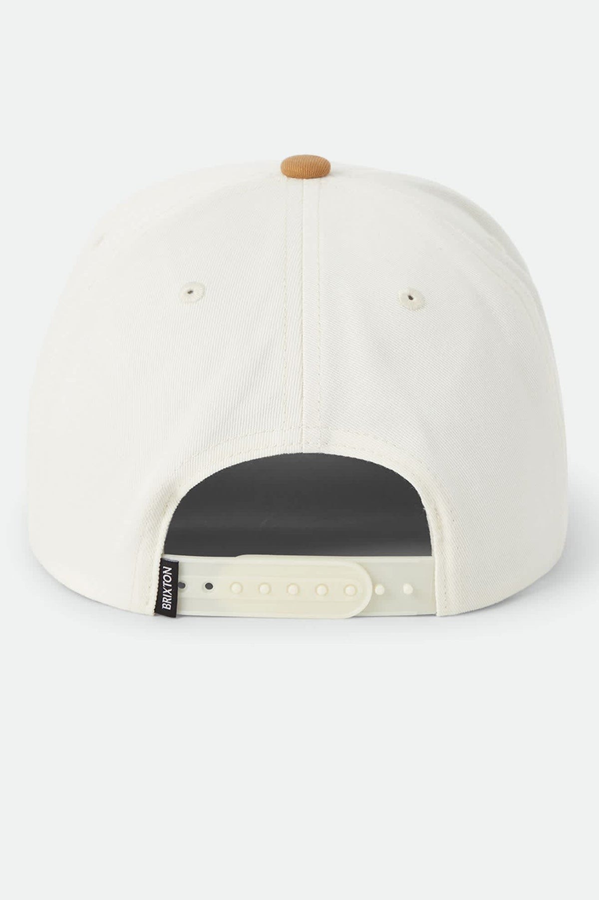 Brixton Stratton Snapback - Off White/Caramel