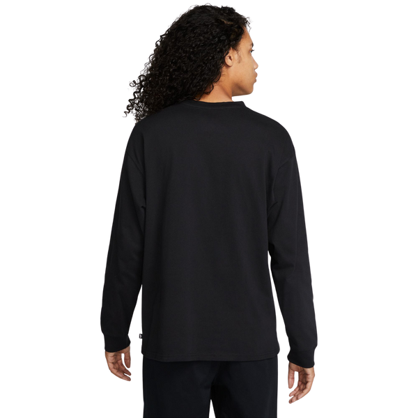 NIKE SB ESSENTIALS SKATE LONG SLEEVE - Black