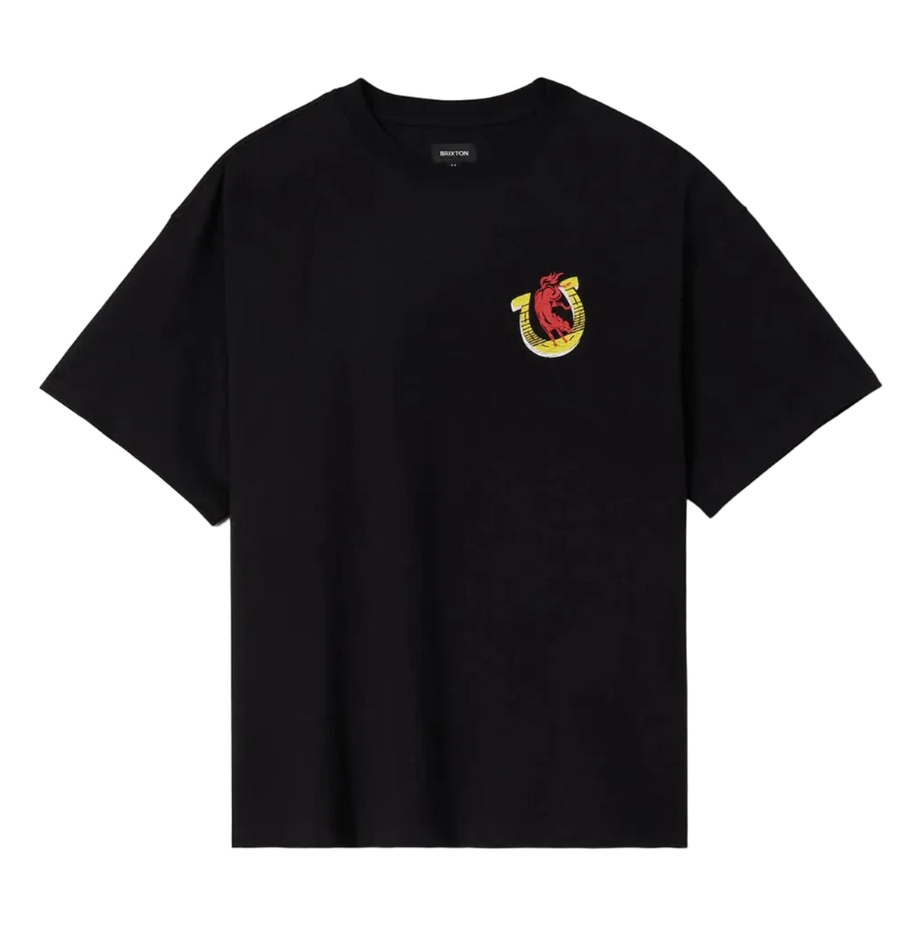 Brixton Colt 45 Everytime S/S Oversized Tee - Black
