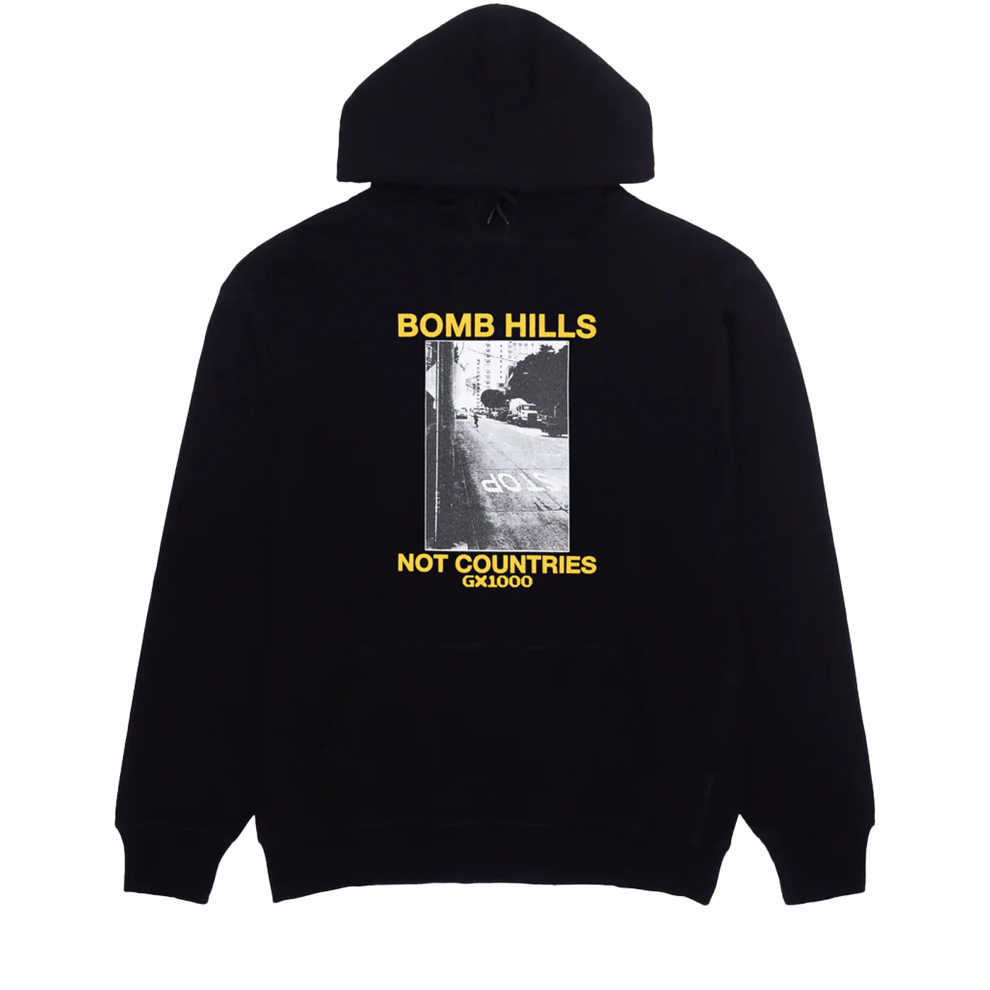 GX1000 Bomb Hills Hoodie - Black/Yellow