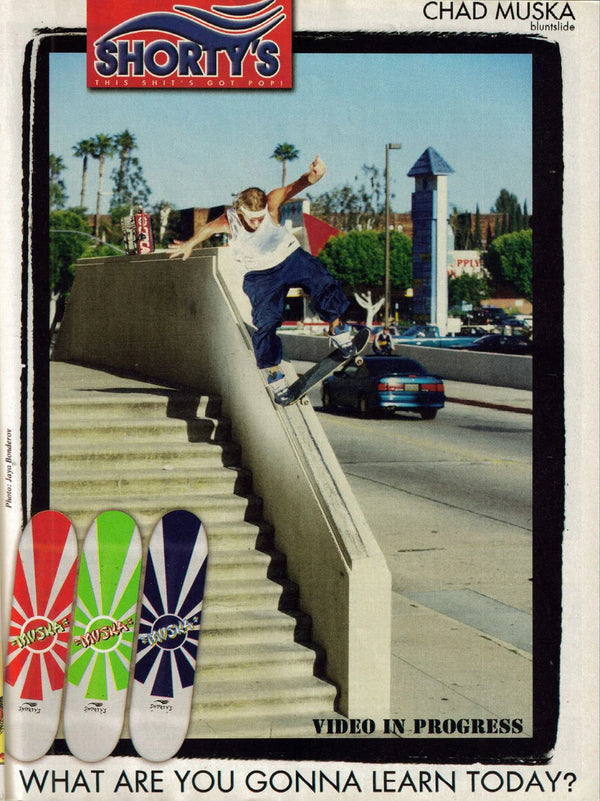 Shorty's Green Muska Sun Deck - 8.125