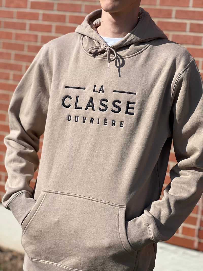 WC CLASS ACT 3 HOODIE - SAND/BLACK