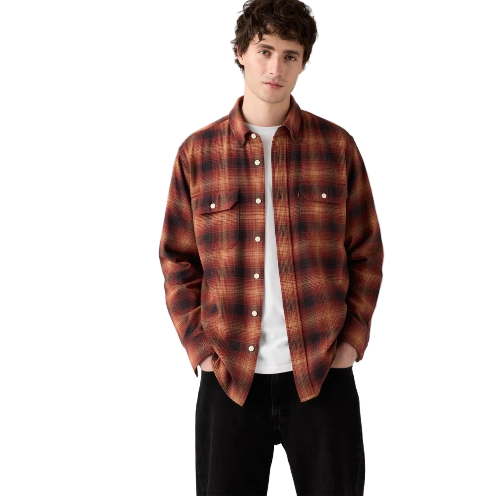 Levi's Classic Worker - Scottie Plaid Russet Brown