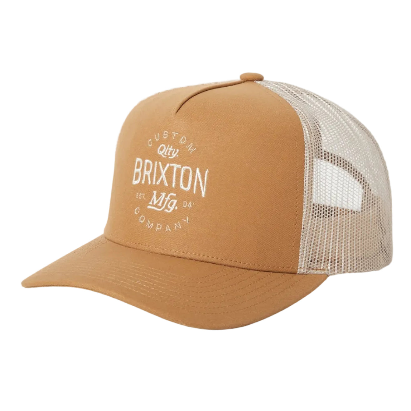 Brixton Fremont C NP MP Trucker Hat - Copper/Sand