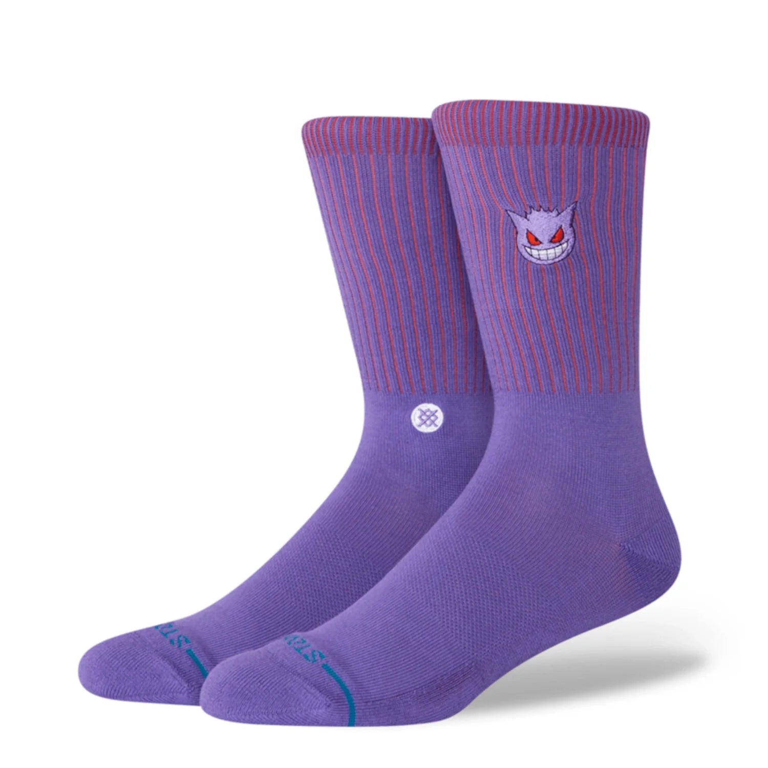 Stance Gengar Crew Socks - Purple