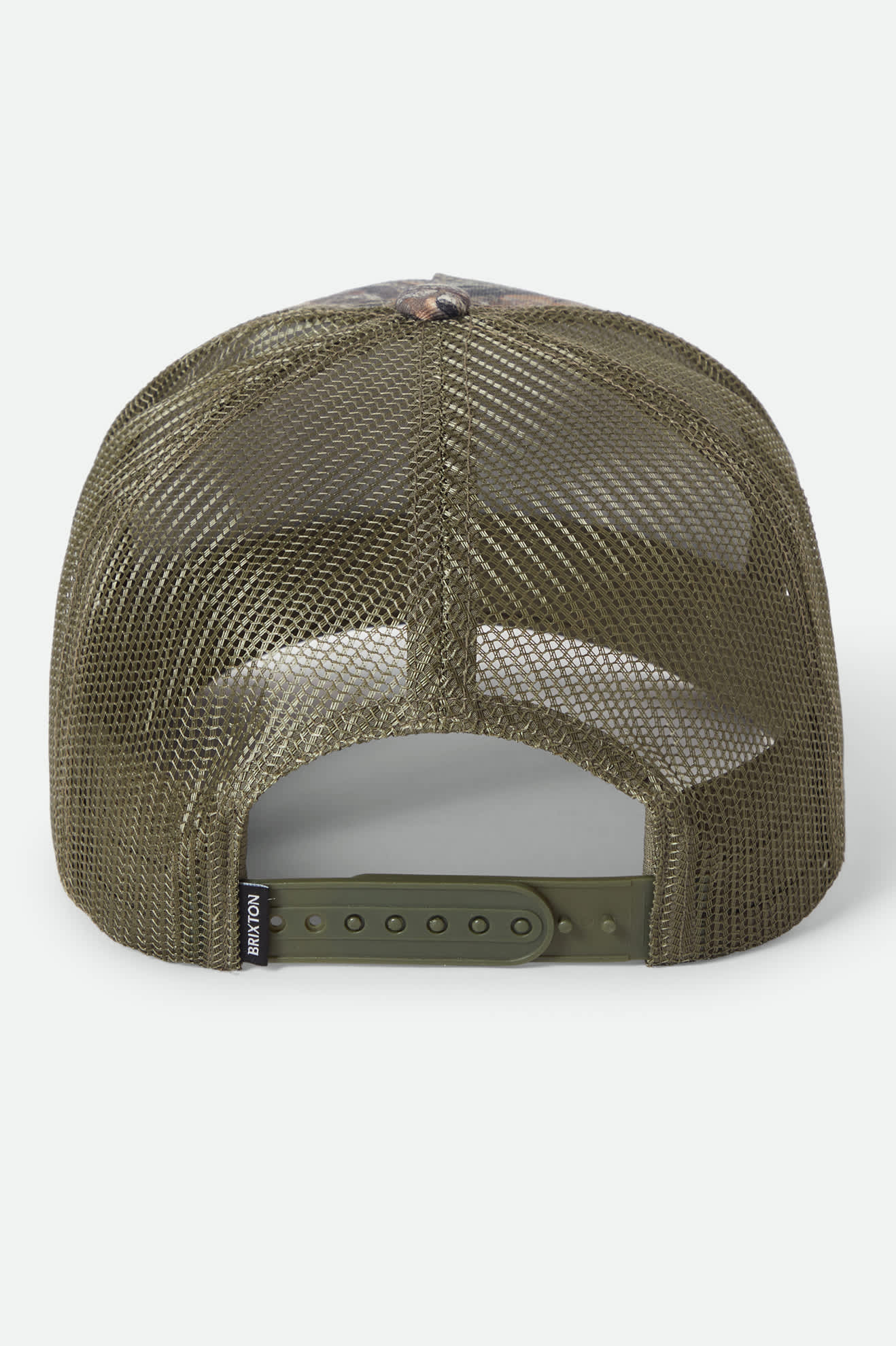 Brixton Hubal C MP Trucker Hat - Tree Camo/Olive