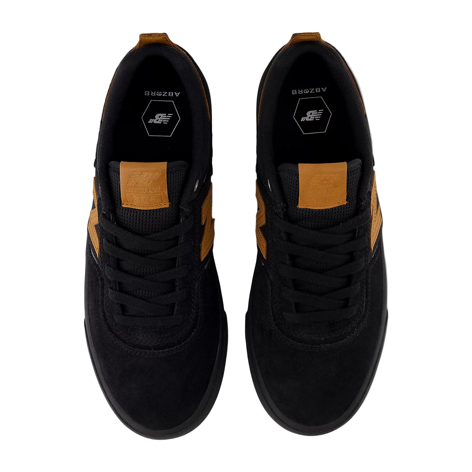 New Balance Numeric Jamie Foy 306 - Black With Brown