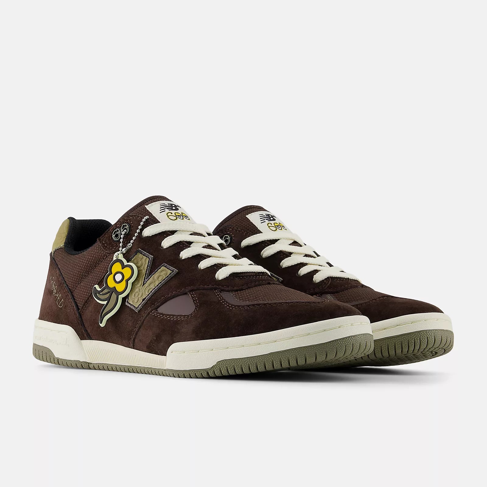 Krooked X New Balance Numeric Tom Knox 600 - Black/Orange/Ice