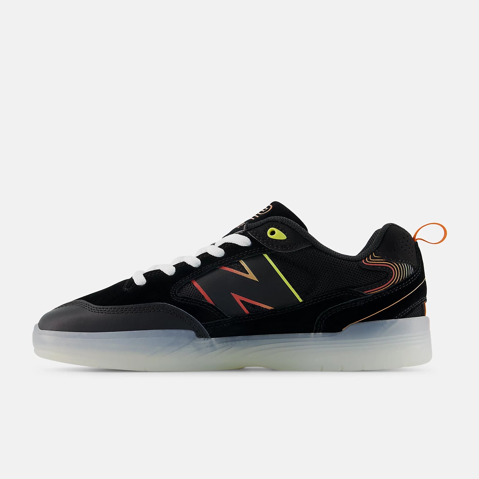 New Balance Numeric Tiago Lemos 808 Lite - Black With Orange