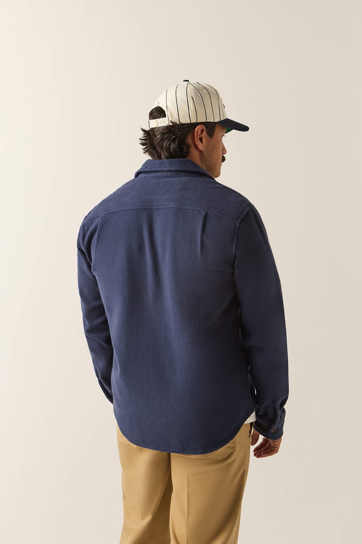 Brixton Bowery Heavy Weight Flannel - Washed Navy