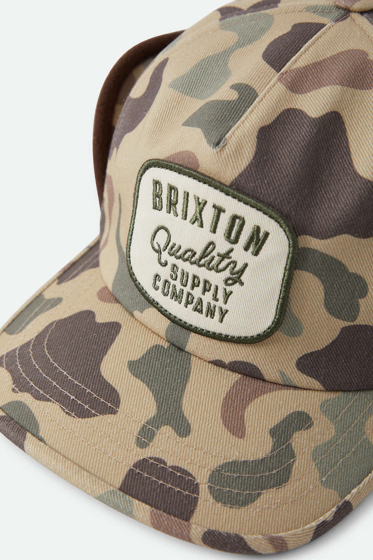 Brixton Hubal Earflap Cap - Duck Camo