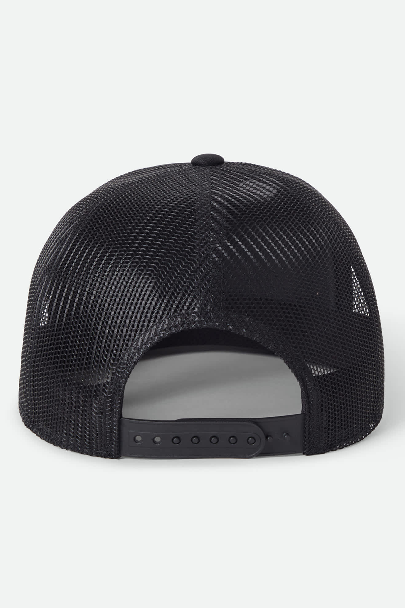 Brixton Danton NP MP Trucker Hat - Black/Black