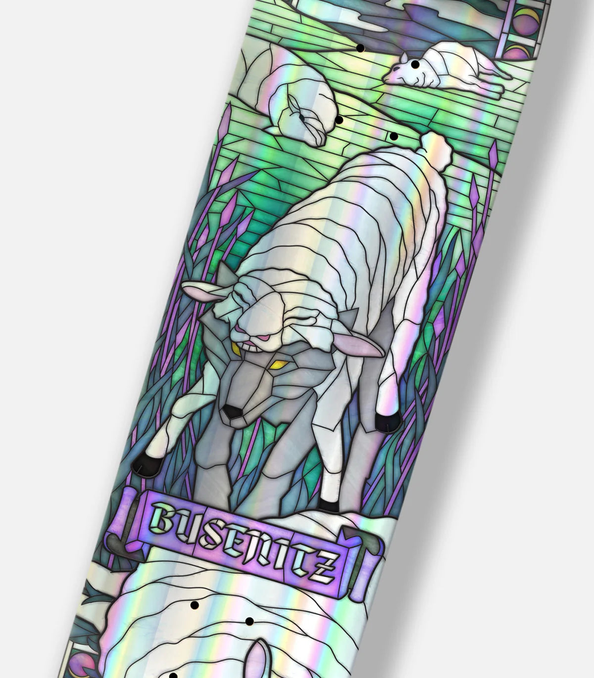 Real Dennis Holographic Cathedral Deck - 8.38"