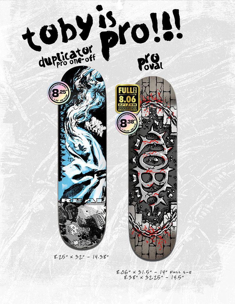 Real Toby Bryan Duplicator Deck - 8.25"