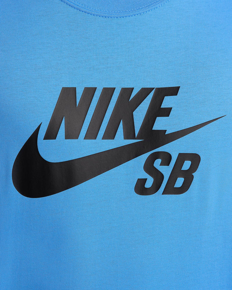 NIKE SB SKATE T-SHIRT - UNIVERSITY BLUE