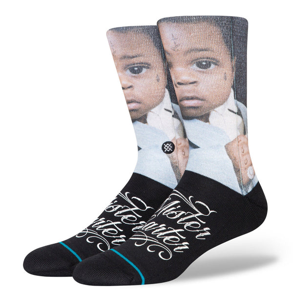 Stance Socks Lil Wayne Mister Carter - Black