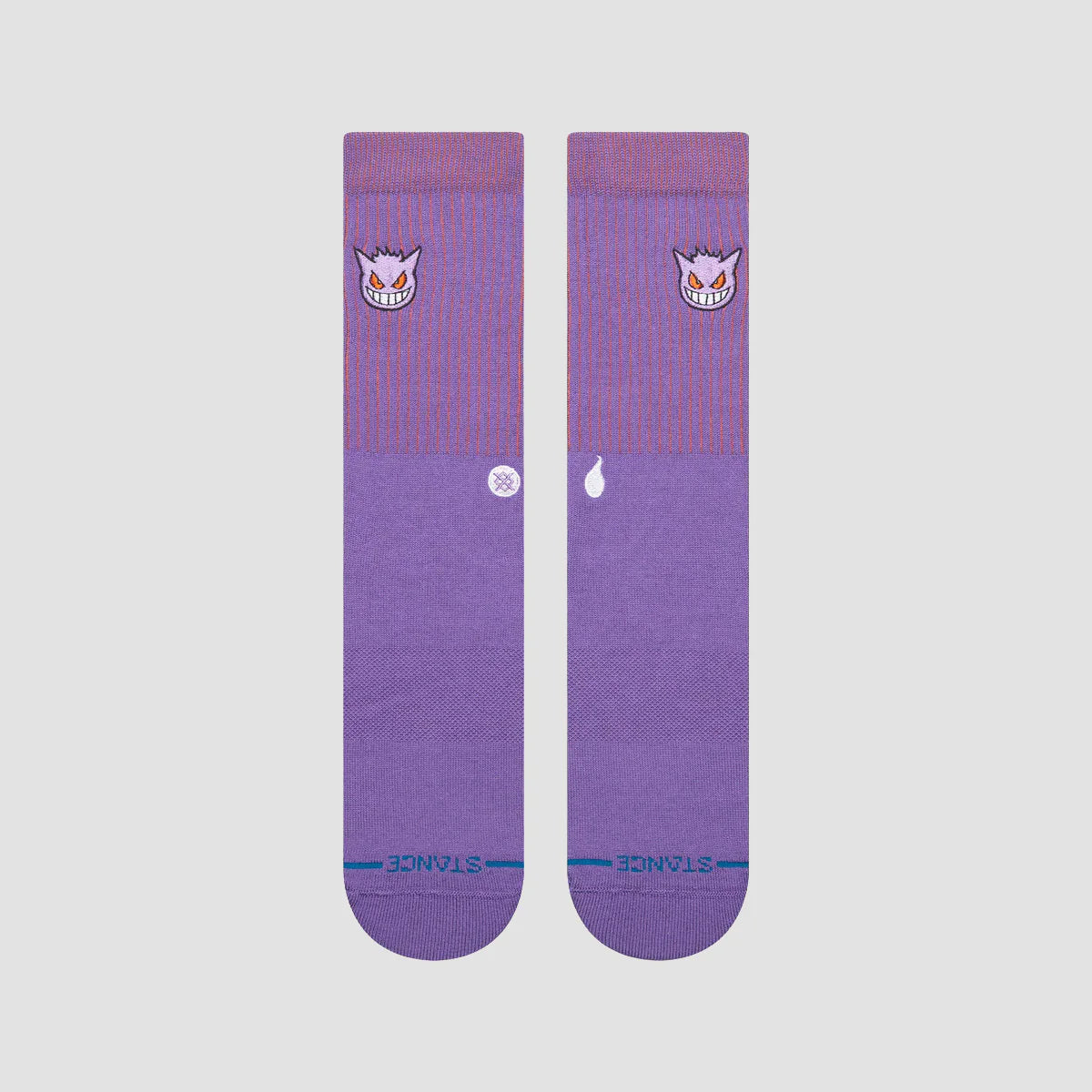 Stance Gengar Crew Socks - Purple