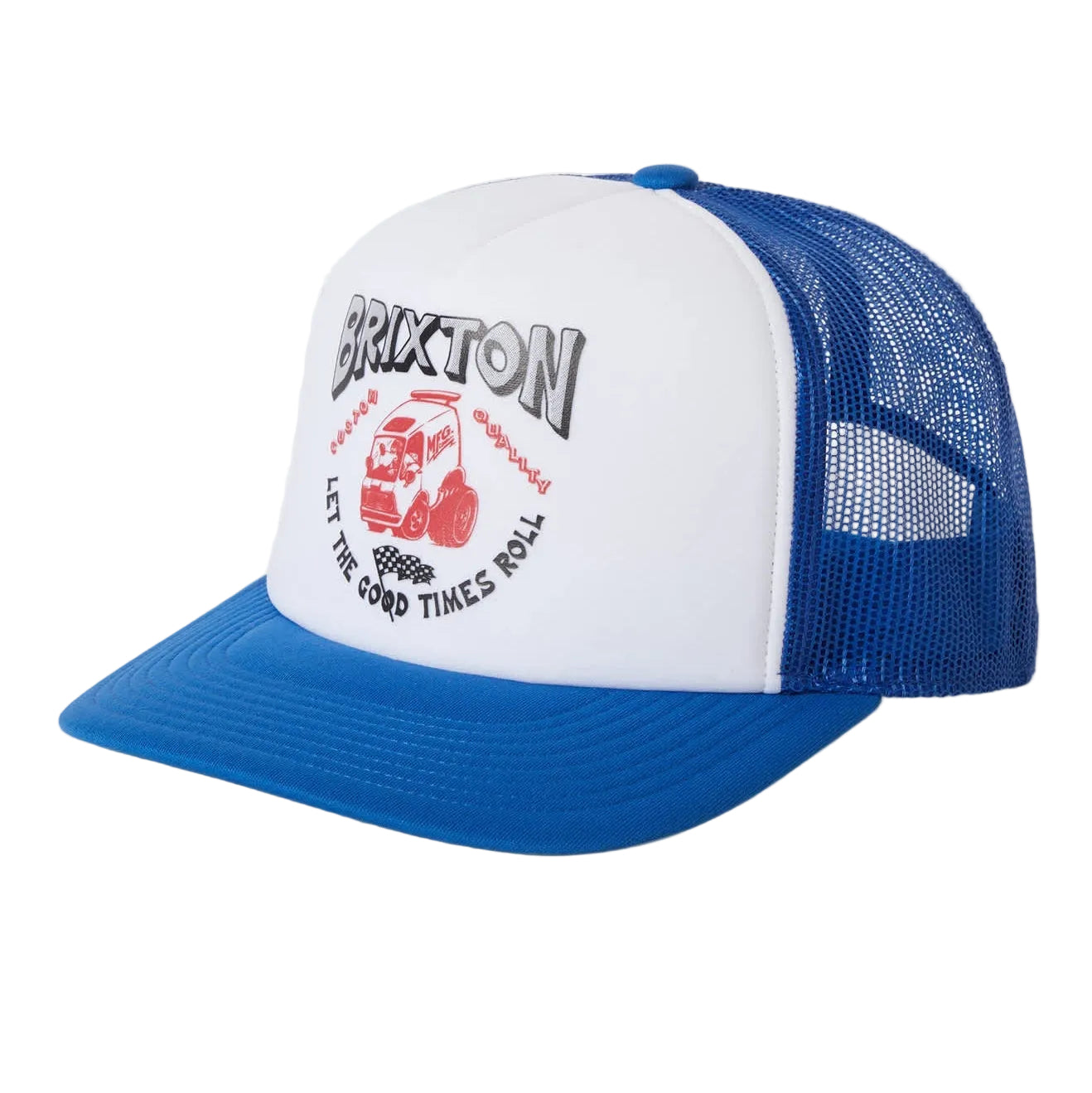 Brixton Garnet NP HP Trucker Hat - Royal/White/Royal