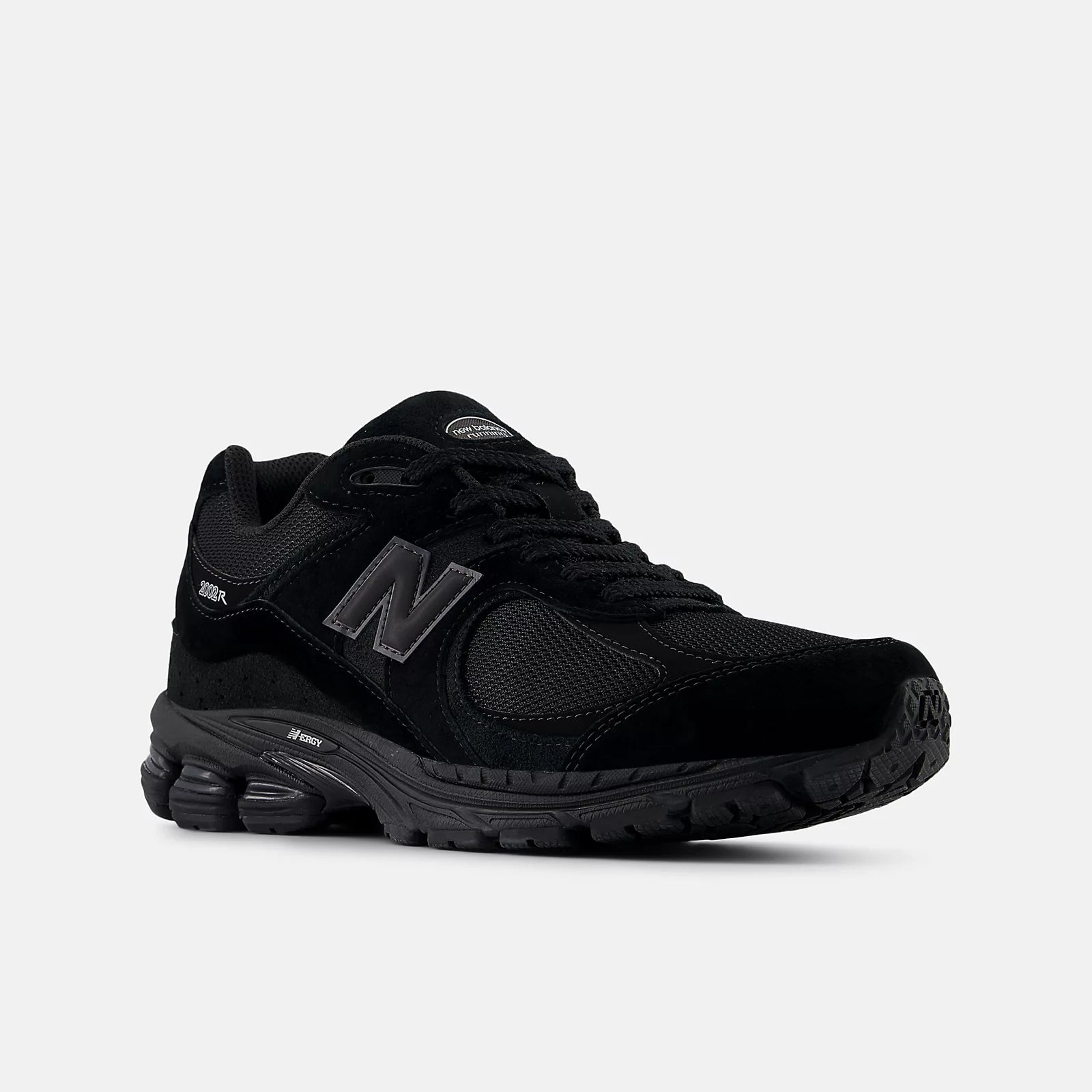 New Balance 2002R - Black with Black Metallic