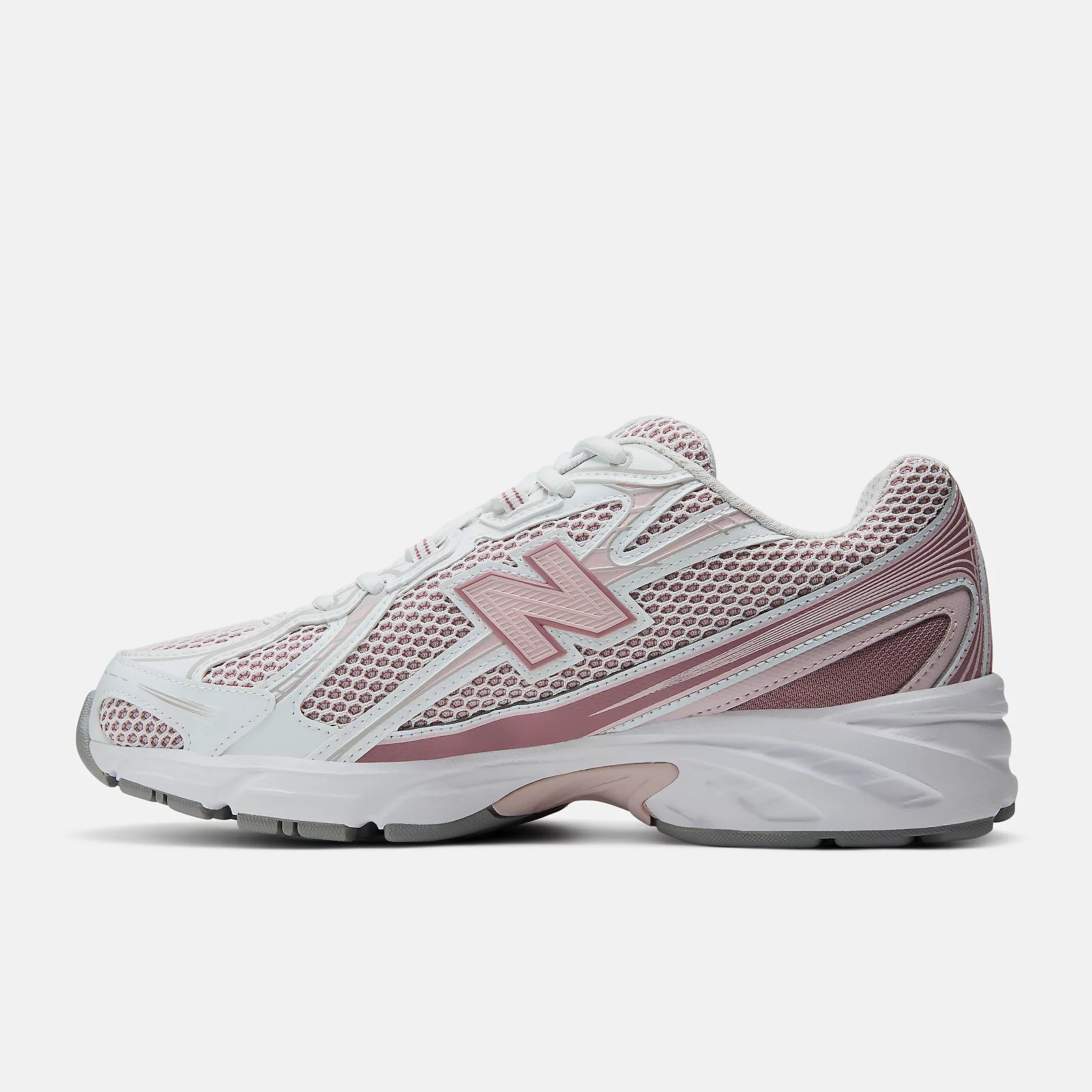 New Balance Lifestyle 740 - ROSEWOOD with WHITE (Women's)