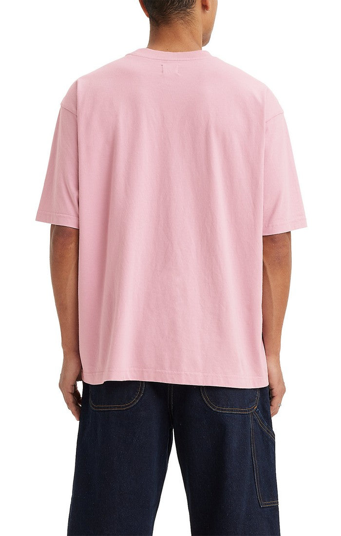 Levi's SKATE GRAPHIC BOX TEE - Pink