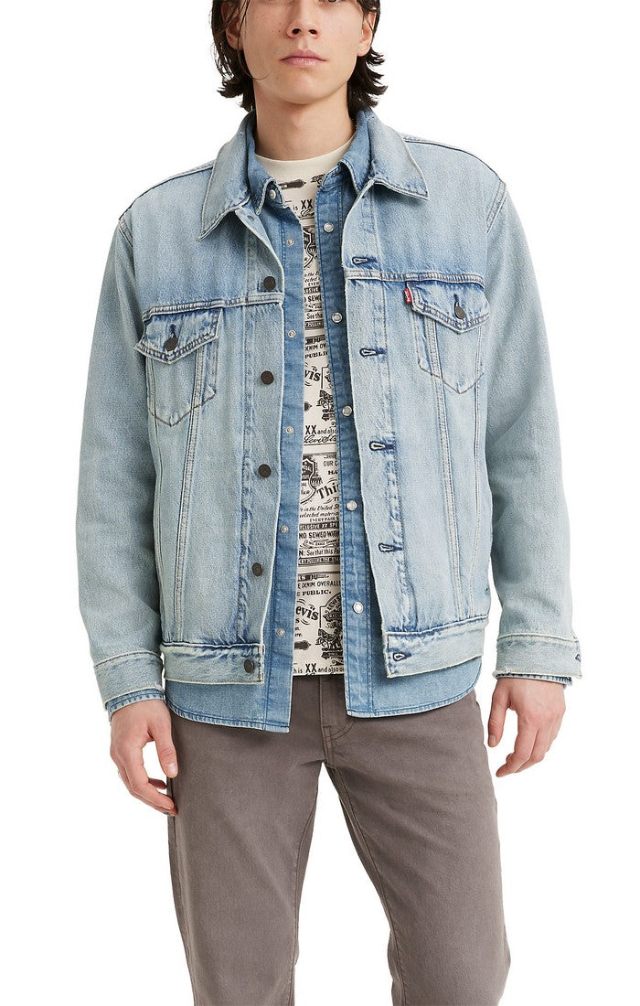 Levi's Relaxed Fit Trucker - Huron Waves