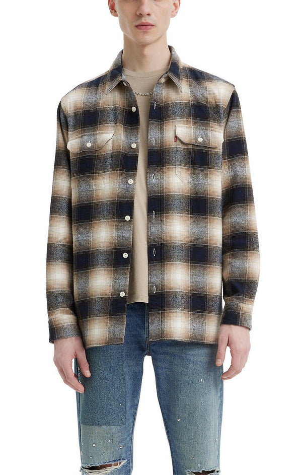 Levi's Jackson Worker - WARWICK PLAID EGRET