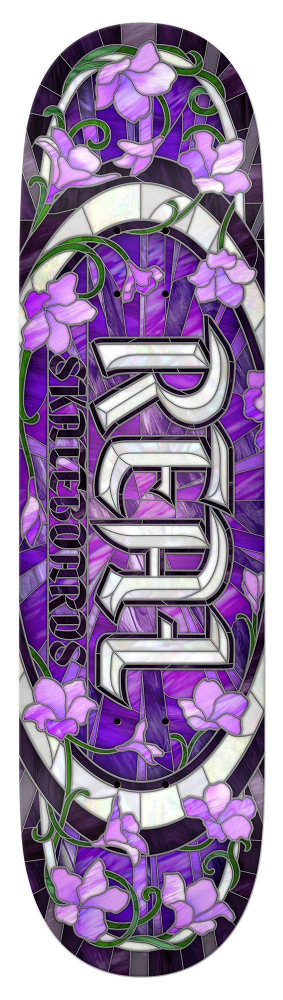Real Cathedral Oval Purple True Fit - 8.06"