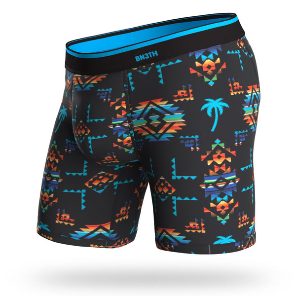 BN3TH CLASSIC BOXER BRIEF - PRINT BEACH BLANKET BLACK